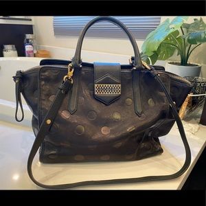 Marc by Marc Jacobs embossed dot leather bag